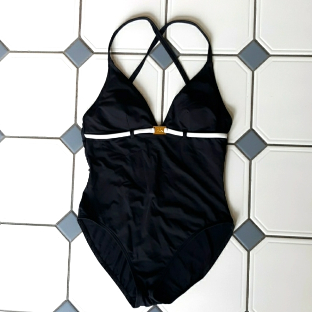Anne Klein One-piece Swimsuit. Size 8
